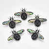 Synthetic Blue Goldstone Brooches/Pendants G-S353-08A-1