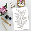 Plastic Drawing Painting Stencils Templates DIY-WH0396-668-3