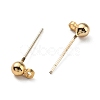 Brass Stud Earring Findings FIND-R144-13A-G14-2