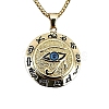 Eye of Horus Alloy Box Chain Pendant Necklaces for Women Men PW23052471626-1