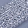 Imitation Crystal Glass Beads GLAA-D030-1-1