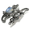 Dual-use Items Alloy Crocodile Brooch JEWB-C026-01G-AS-2