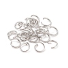 Tarnish Resistant 304 Stainless Steel Jump Rings STAS-R049-6x0.8mm-3