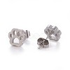 Tarnish Resistant 304 Stainless Steel Stud Earrings EJEW-F227-14P-2