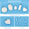 Unicraftale DIY Blank Pendant Making Kit DIY-UN0004-99-5