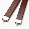 Cowhide Leather Cord Bracelet Making AJEW-JB00789-2