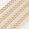 Brass Curb Chains KK-T018-06G-1