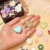 Opaque & Transparent Resin Cabochons RESI-CJ0002-44-4