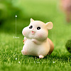 Cute Resin Hamster Figurines MIMO-PW0001-186E-1