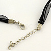 Multi-strand Necklace Cord for Jewelry Making X-NJEW-R217-12-4