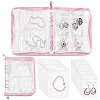 Transparent Jewelry Organizer Storage Zipper Bag AJEW-WH0314-44D-1