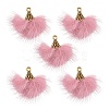 Faux Mink Fur Tassel Pendant Decorations FIND-YW0002-24B-1