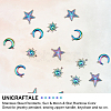 Unicraftale 18Pcs 3 Styles 201 Stainless Steel Pendants STAS-UN0034-29-4
