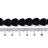 Natural Black Onyx(Dyed & Heated) Beads Strands G-NH0011-G05-01-5