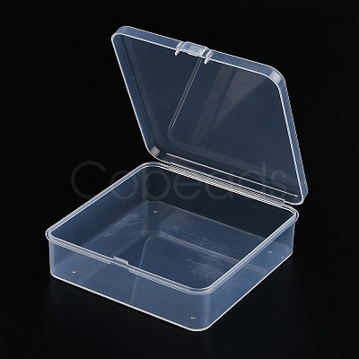 Plastic Bead Containers with Hinged Lid CON-Z007-07C-1