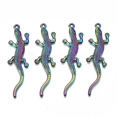 Rainbow Color Alloy Big Pendants X-PALLOY-S180-041-RS-1