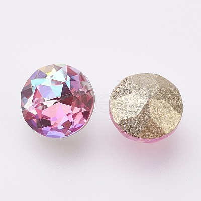 K9 Glass Rhinestone Cabochons GLAA-D001-11-1