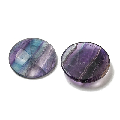 Natural Fluorite Cabochons G-C115-02B-17-1