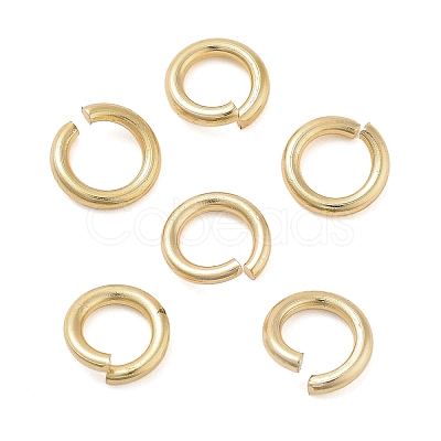 Aluminum Open Jump Rings FIND-G086-01G-LG-1