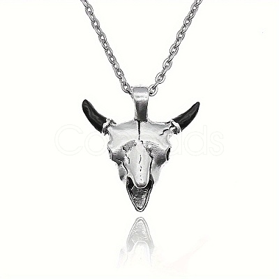 Non-Tarnish Stainless Steel Pendant Necklaces NC1543-1