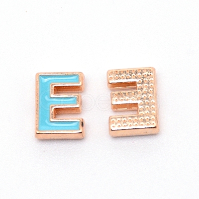 Alloy Enamel Slide Charms ENAM-CJC0003-03LG-1