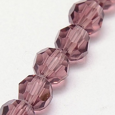 Glass Beads Strands EGLA-J042-8mm-06-1