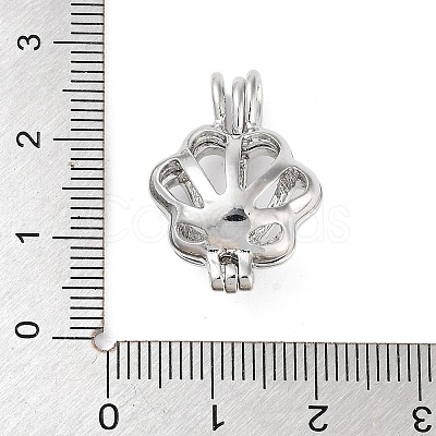 Alloy Bead Cage Pendants FIND-M012-01I-P-1