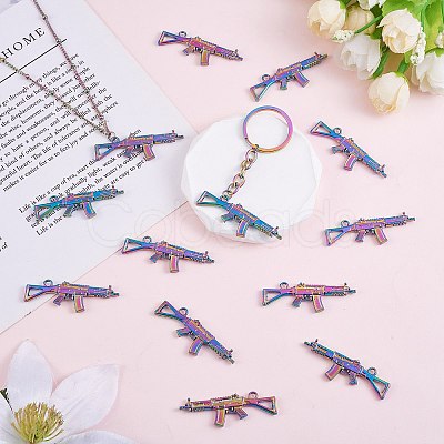 20Pcs Alloy Pendants FIND-SZ0003-22-1