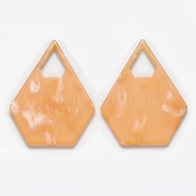 Cellulose Acetate(Resin) Pendants KY-S158-54-M-1