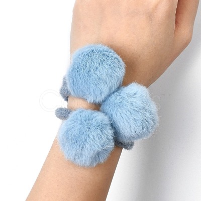 Imitation Wool Girls Hair Accessories OHAR-S190-17A-1