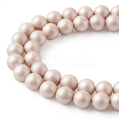 Shell Pearl Beads BSHE-TA0002-04B-8mm-1