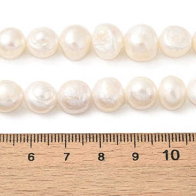 Natural Cultured Freshwater Pearl Beads Strands PEAR-A006-11F-1