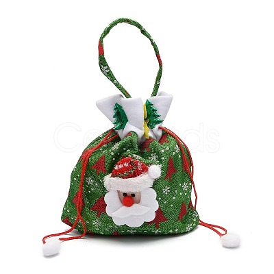 Christmas Cloth Candy Bags Decorations X-ABAG-I003-05A-1