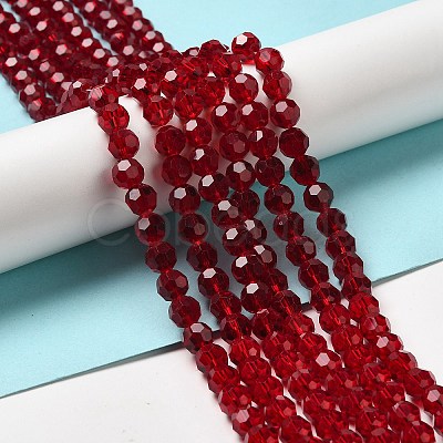 Transparent Glass Beads EGLA-A035-T8mm-D02-1