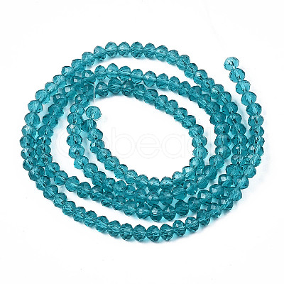 Glass Beads Strands EGLA-A034-T3mm-D27-1