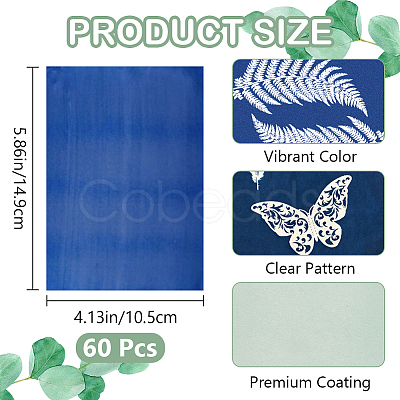 A6 Sun Sensitive Printing Paper DIY-WH0028-49B-1