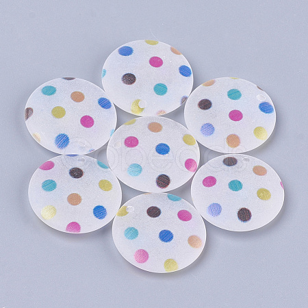 Printed Acrylic Beads MACR-S361-23-1