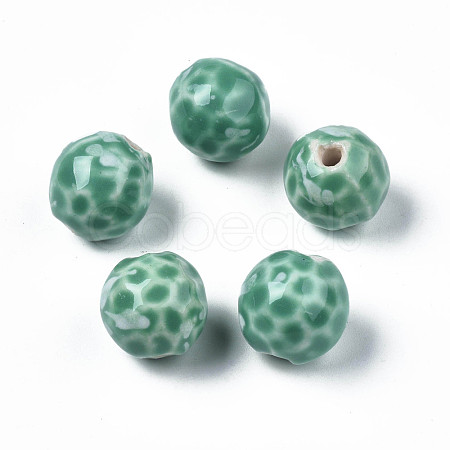 Handmade Porcelain Beads PORC-N007-005A-1