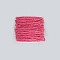 Jute Cord, Jute String, Jute Twine, for Jewelry Making, Hot Pink, 2mm, about 54.68 yards(50m)/roll