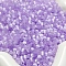 Cat Eye Beads, Round, Lilac, 4x3mm, Hole: 1.2mm