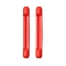 Non-slip Silicone Eyeglasses Ear Grip Tip Holder, Red, 54x8mm