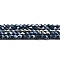 Opaque Solid Color Electroplate Glass Beads Strands, AB Color Plated, Faceted, Bicone, Prussian Blue, 4x4mm, Hole: 0.8mm, about 82~85pcs/strand, 12.01~12.2 inch(30.5~31cm)