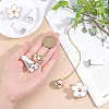 CHGCRAFT DIY Sakura Key Chain Making Kit DIY-CA0003-59-3