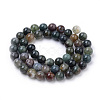 Natural Indian Agate Beads Strands X-G-S259-31-8mm-2