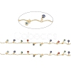 Handmade Brass Bar Link Chains CHC-K011-17G-2
