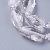 Natural Quartz Crystal Beads Strands G-L492-17-2