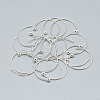 925 Sterling Silver Earring Hooks STER-T002-184S-1
