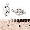 Non-Tarnish 316 Stainless Steel Charms STAS-C096-10E-P-3