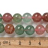 Natural Red and Green Strawberry Quartz Beads Strands G-B099-C03-06-5