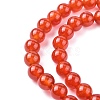 Natural Carnelian Beads Strands G-C076-6mm-2A-2